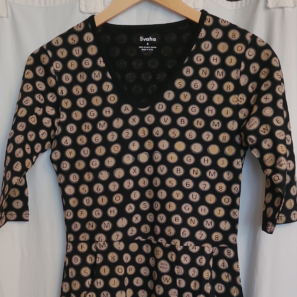 Svaha Typewriter Dress